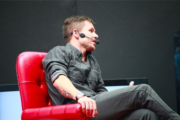 Felix Baumgartner at MENA Cristal Festival